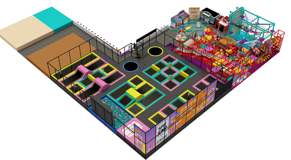 BJ-B1647 - indoor playground ekeren - Indoor Playgrounds | Bluejayset Playground Heaven