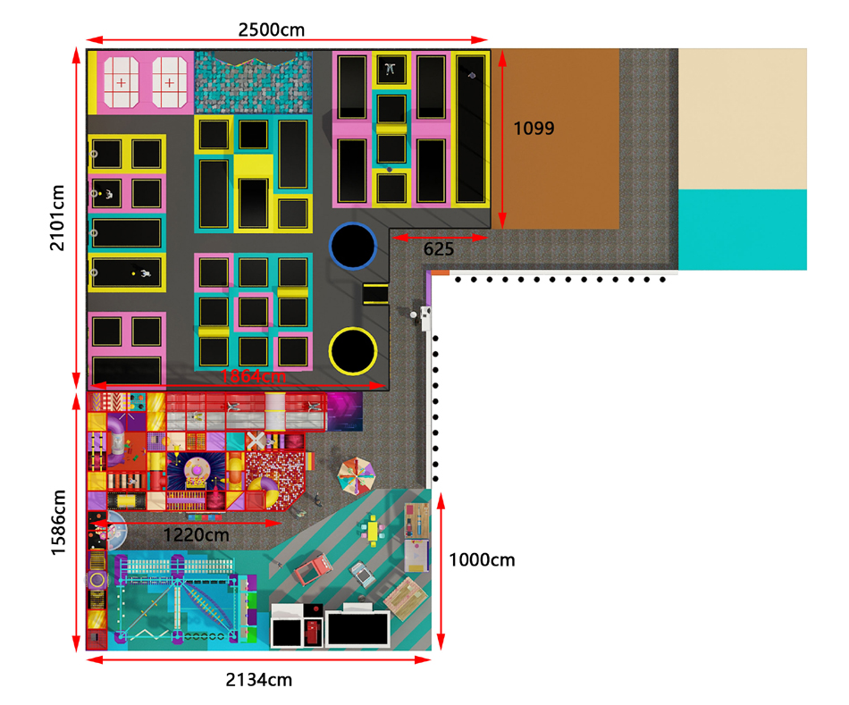 BJ-B1647 - indoor playground ekeren - Indoor Playgrounds | Bluejayset Playground Heaven
