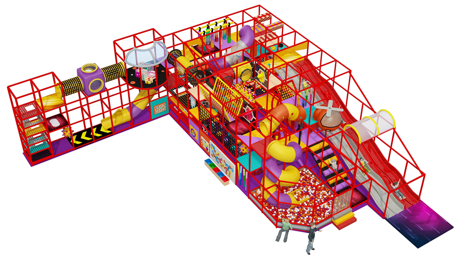 BJ-B1647 - indoor playground ekeren - Indoor Playgrounds | Bluejayset Playground Heaven