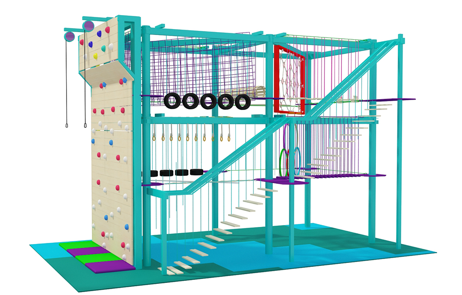 BJ-B1647 - indoor playground ekeren - Indoor Playgrounds | Bluejayset Playground Heaven