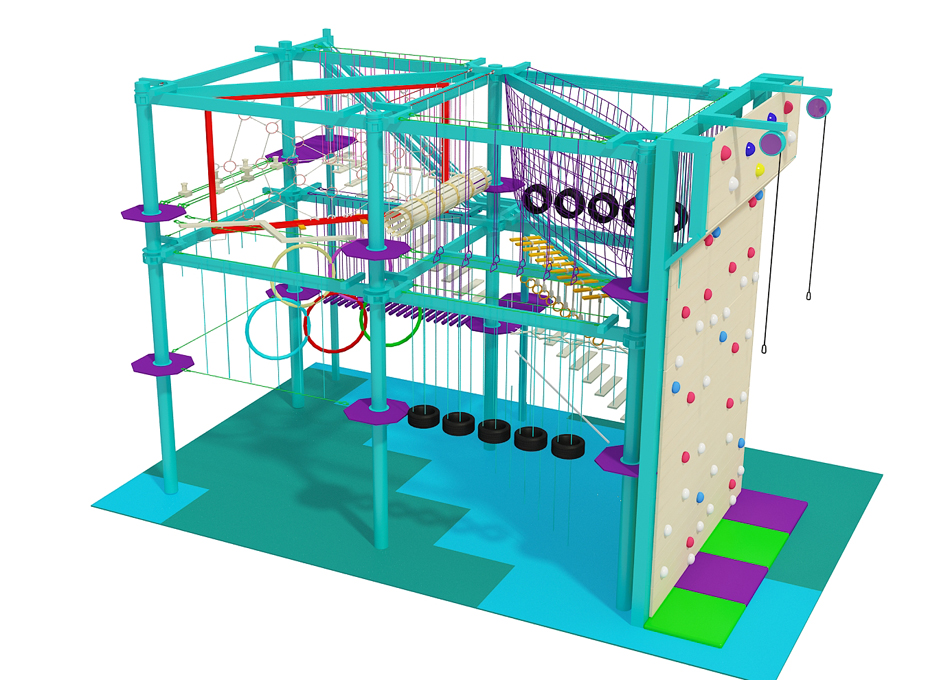 BJ-B1647 - indoor playground ekeren - Indoor Playgrounds | Bluejayset Playground Heaven