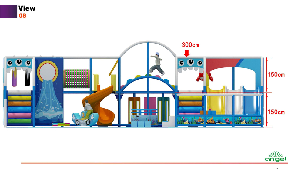 BJ-B1642 - indoor playground equipment - Indoor Playgrounds | Bluejayset Playground Heaven
