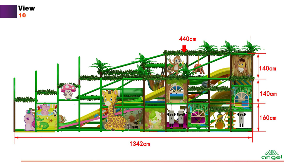 BJ-B1642 - indoor playground equipment - Indoor Playgrounds | Bluejayset Playground Heaven