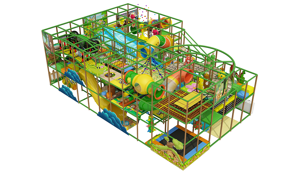BJ-B1631 - indoor playground equipment for sale - Indoor Playgrounds | Bluejayset Playground Heaven