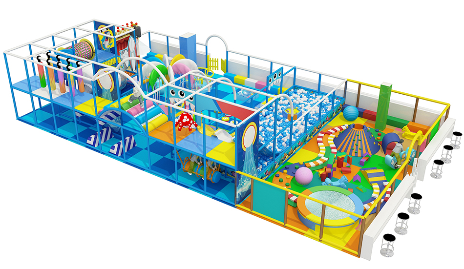 BJ-B1631 - indoor playground equipment for sale - Indoor Playgrounds | Bluejayset Playground Heaven