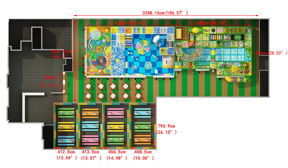 BJ-B1631 - indoor playground equipment for sale - Indoor Playgrounds | Bluejayset Playground Heaven