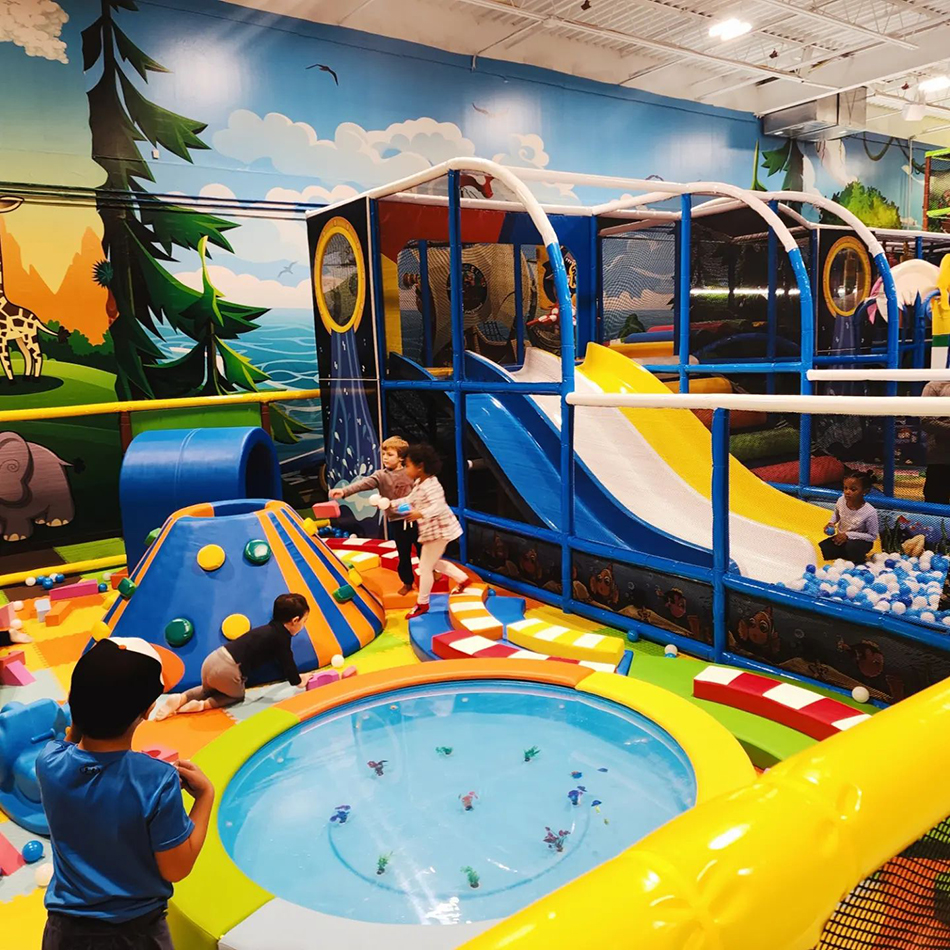 BJ-B1631 - indoor playground equipment for sale - Indoor Playgrounds | Bluejayset Playground Heaven