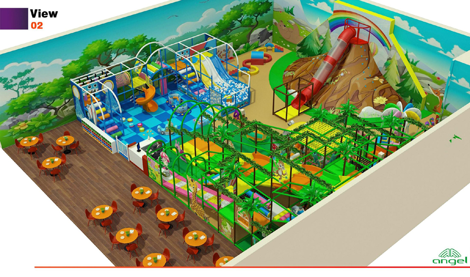 BJ-B1642 - indoor playground equipment - Indoor Playgrounds | Bluejayset Playground Heaven