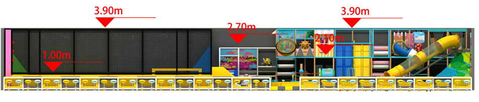 BJ-B1632 - indoor playground for kids - Indoor Playgrounds | Bluejayset Playground Heaven