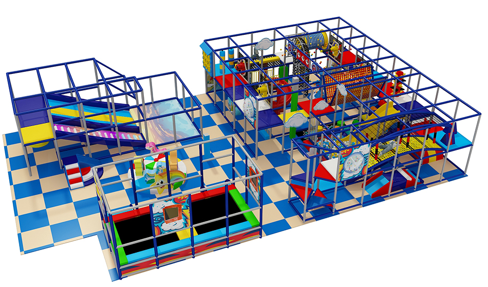 BJ-B1661 - Indoor playground for sale - Indoor Playgrounds | Bluejayset Playground Heaven
