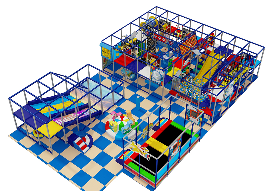 BJ-B1661 - Indoor playground for sale - Indoor Playgrounds | Bluejayset Playground Heaven