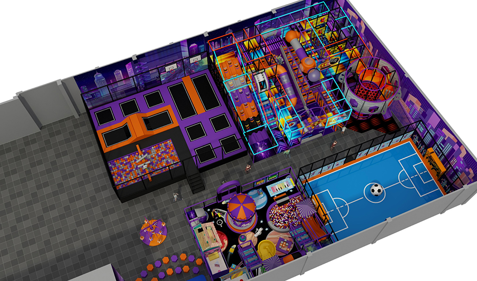BJ-B1633 - indoor playground fun - Indoor Playgrounds | Bluejayset Playground Heaven