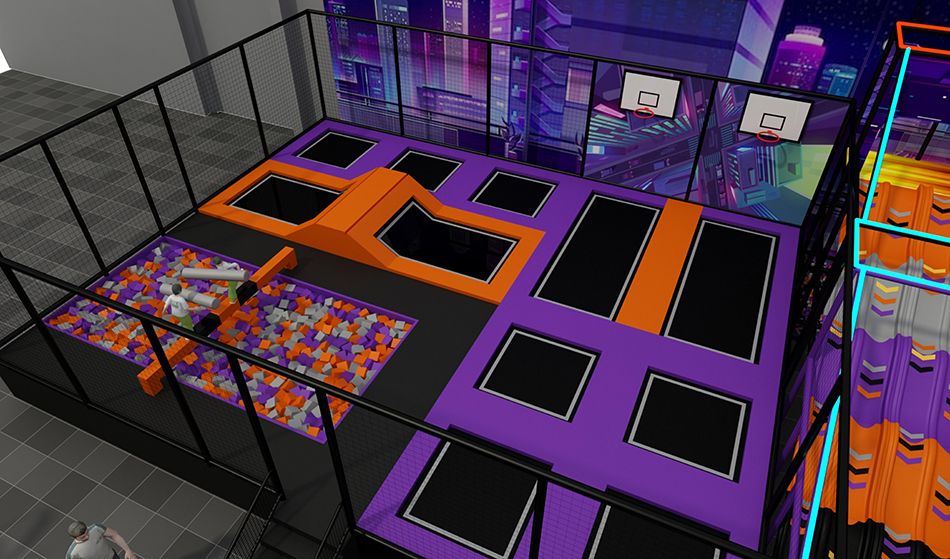 BJ-B1633 - indoor playground fun - Indoor Playgrounds | Bluejayset Playground Heaven