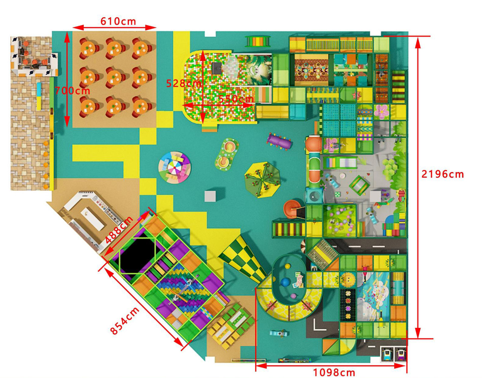 BJ-B1635 - indoor playground fun - Indoor Playgrounds | Bluejayset Playground Heaven