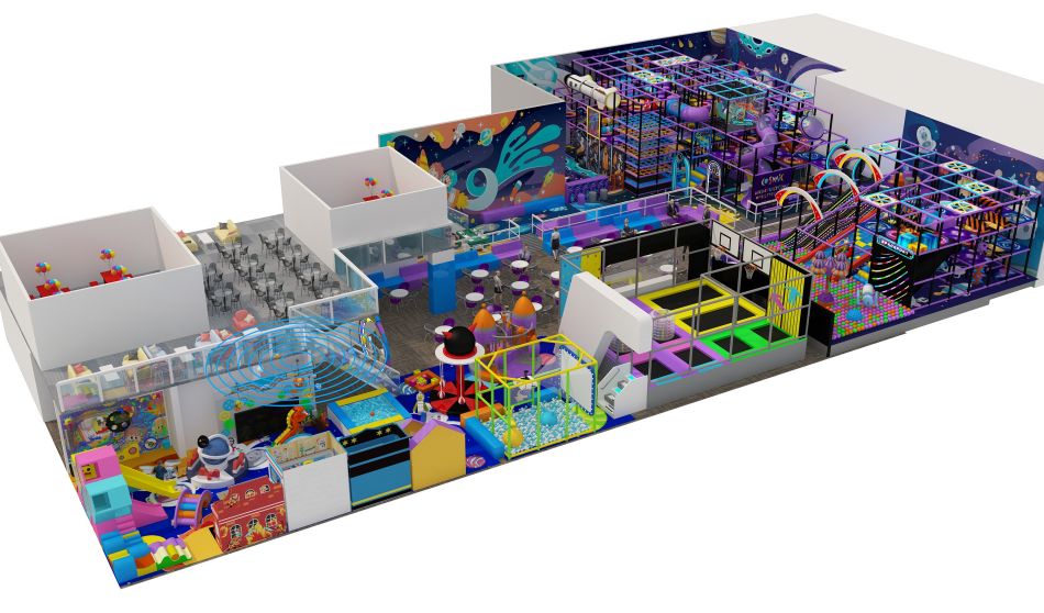 BJ-B1681 - Indoor playground price - Indoor Playgrounds | Bluejayset Playground Heaven