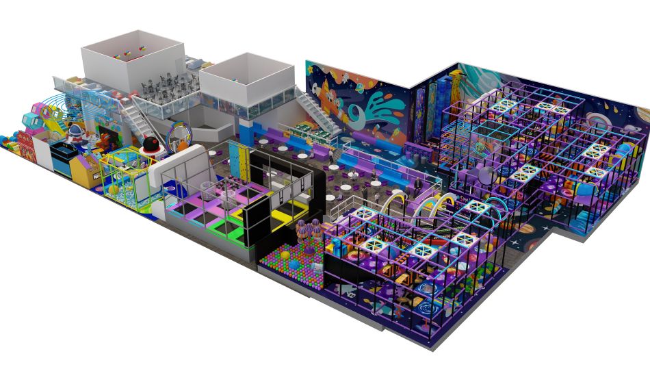 BJ-B1681 - Indoor playground price - Indoor Playgrounds | Bluejayset Playground Heaven