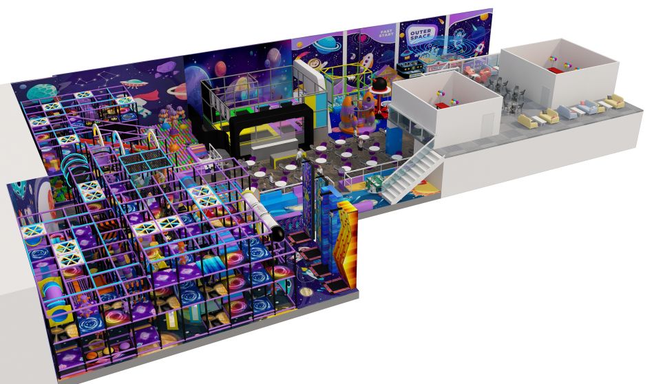 BJ-B1681 - Indoor playground price - Indoor Playgrounds | Bluejayset Playground Heaven