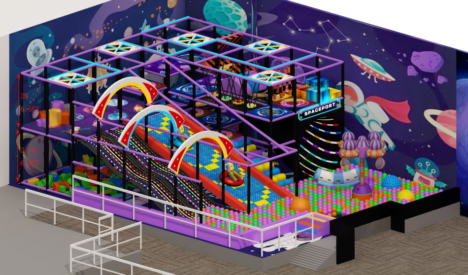 BJ-B1681 - Indoor playground price - Indoor Playgrounds | Bluejayset Playground Heaven