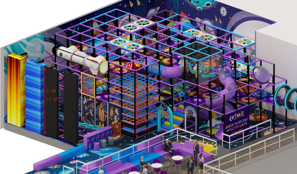 BJ-B1681 - Indoor playground price - Indoor Playgrounds | Bluejayset Playground Heaven