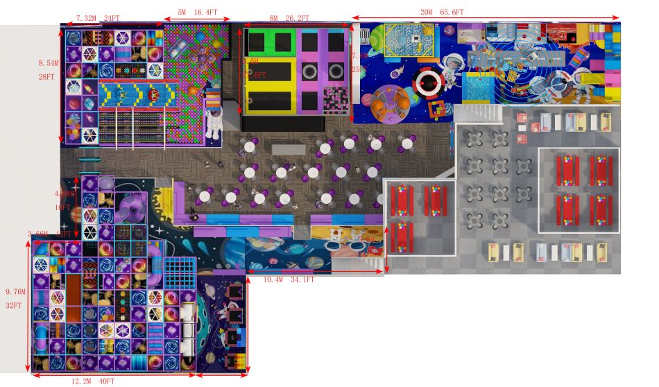 BJ-B1681 - Indoor playground price - Indoor Playgrounds | Bluejayset Playground Heaven