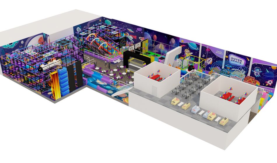 BJ-B1681 - Indoor playground price - Indoor Playgrounds | Bluejayset Playground Heaven