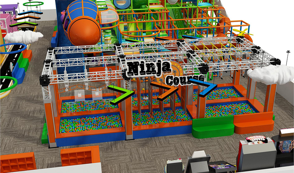 BJ-B1622 - indoor soft play - Indoor Playgrounds | Bluejayset Playground Heaven