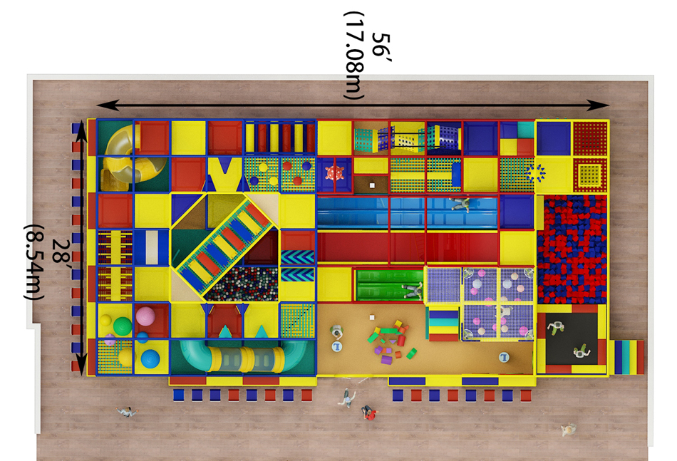 BJ-B1617 - indoor toddler activities - Indoor Playgrounds | Bluejayset Playground Heaven