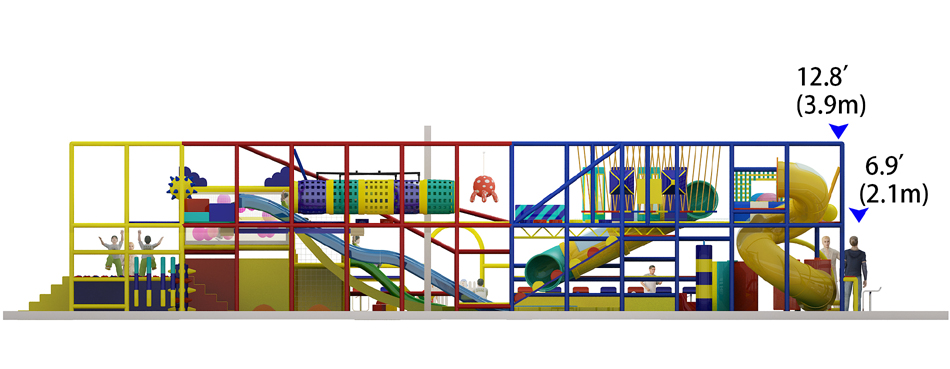 BJ-B1617 - indoor toddler activities - Indoor Playgrounds | Bluejayset Playground Heaven