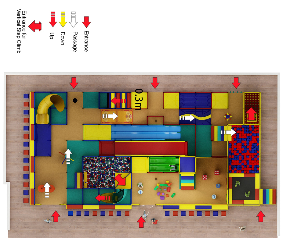 BJ-B1617 - indoor toddler activities - Indoor Playgrounds | Bluejayset Playground Heaven
