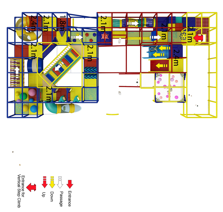 BJ-B1617 - indoor toddler activities - Indoor Playgrounds | Bluejayset Playground Heaven