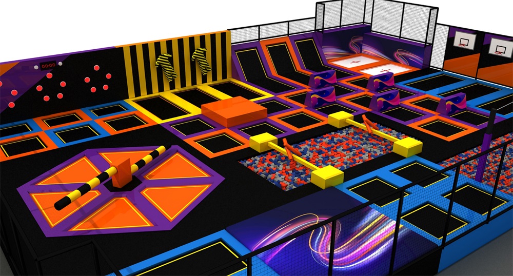 Indoor Trampoline Park China ? Trampoline Park | Bluejayset Playground Heaven