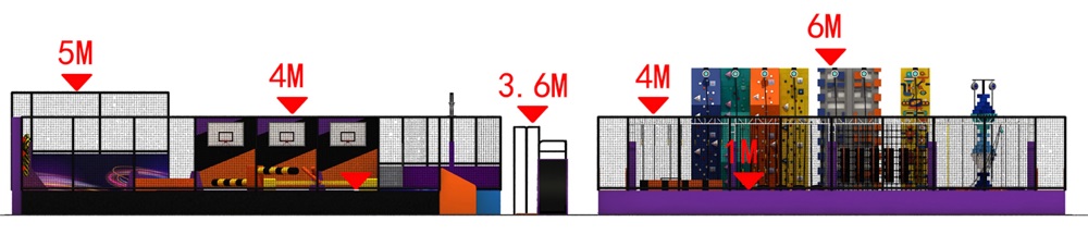 Indoor Trampoline Park China ? Trampoline Park | Bluejayset Playground Heaven