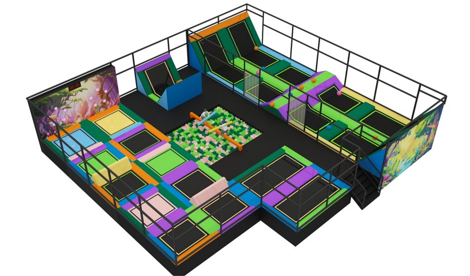 BJ-B1686 - Jungle GYM - Indoor Playgrounds | Bluejayset Playground Heaven