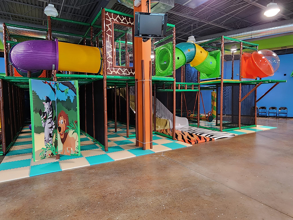 BJ-B1660 - Jungle GYM play area - Indoor Playgrounds | Bluejayset Playground Heaven