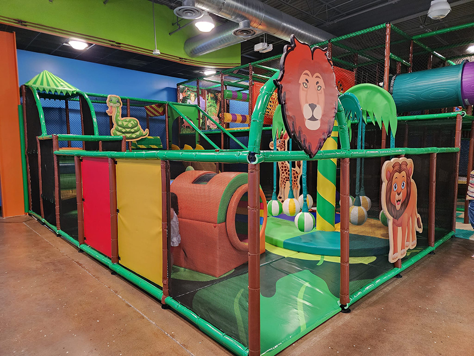BJ-B1660 - Jungle GYM play area - Indoor Playgrounds | Bluejayset Playground Heaven