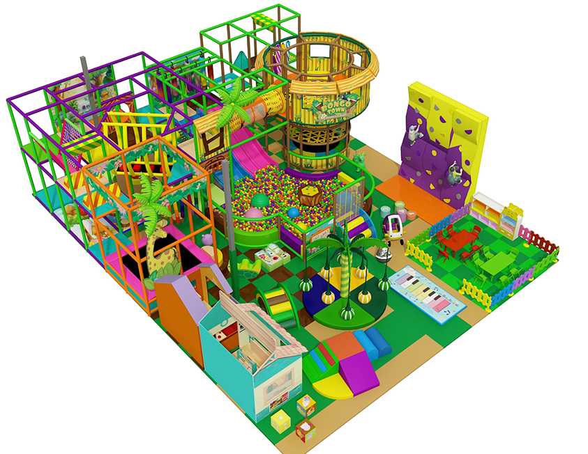 BJ-B1659 - Jungle Indoor playground - Indoor Playgrounds | Bluejayset Playground Heaven