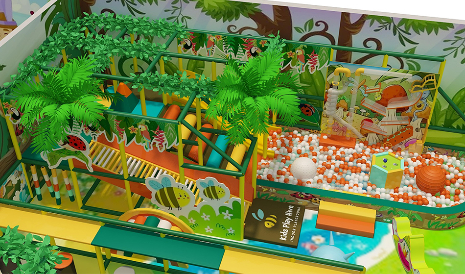 BJ-B1670 - Jungle theme indoor playground - Indoor Playgrounds | Bluejayset Playground Heaven