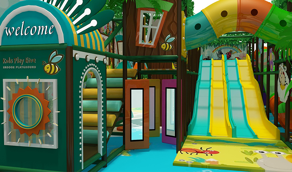 BJ-B1670 - Jungle theme indoor playground - Indoor Playgrounds | Bluejayset Playground Heaven
