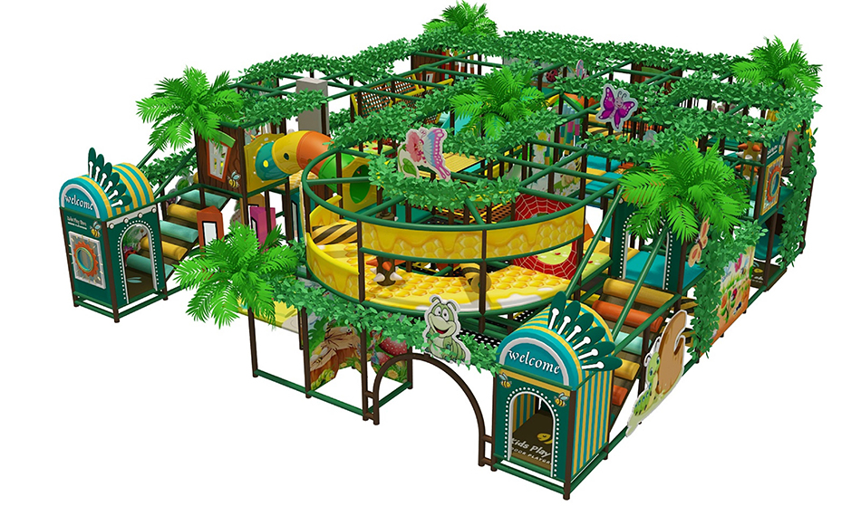BJ-B1670 - Jungle theme indoor playground - Indoor Playgrounds | Bluejayset Playground Heaven
