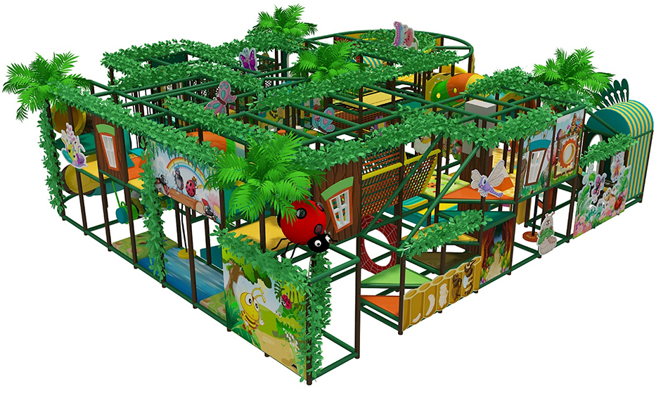 BJ-B1670 - Jungle theme indoor playground - Indoor Playgrounds | Bluejayset Playground Heaven