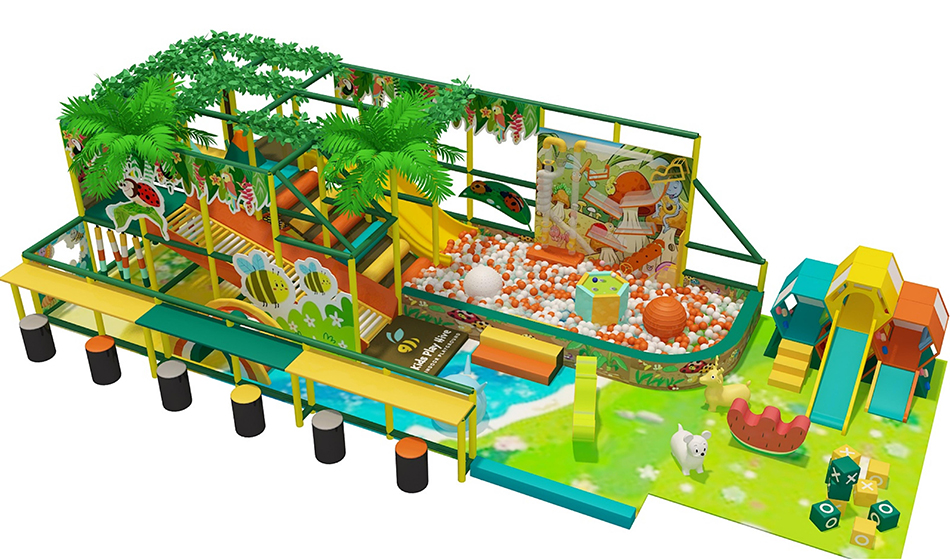 BJ-B1670 - Jungle theme indoor playground - Indoor Playgrounds | Bluejayset Playground Heaven