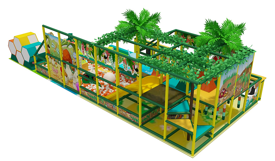 BJ-B1670 - Jungle theme indoor playground - Indoor Playgrounds | Bluejayset Playground Heaven