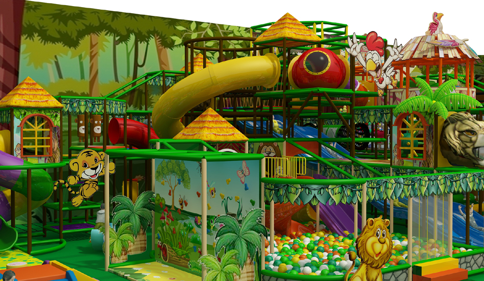 BJ-B1651 - kids indoor playground in singapore - Indoor Playgrounds | Bluejayset Playground Heaven