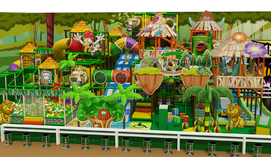 BJ-B1651 - kids indoor playground in singapore - Indoor Playgrounds | Bluejayset Playground Heaven