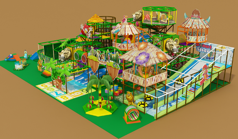 BJ-B1651 - kids indoor playground in singapore - Indoor Playgrounds | Bluejayset Playground Heaven