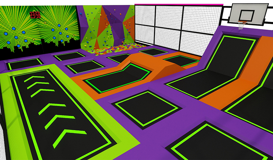 Kids indoor trampoline park ? Kids Trampoline | Bluejayset Playground Heaven