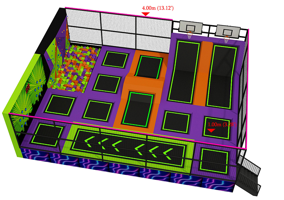 Kids indoor trampoline park ? Kids Trampoline | Bluejayset Playground Heaven