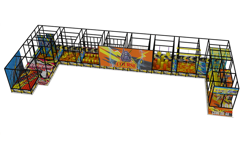 kids ninja warrior obstacle course ? Ninja Warrior Courses | Bluejayset Playground Heaven