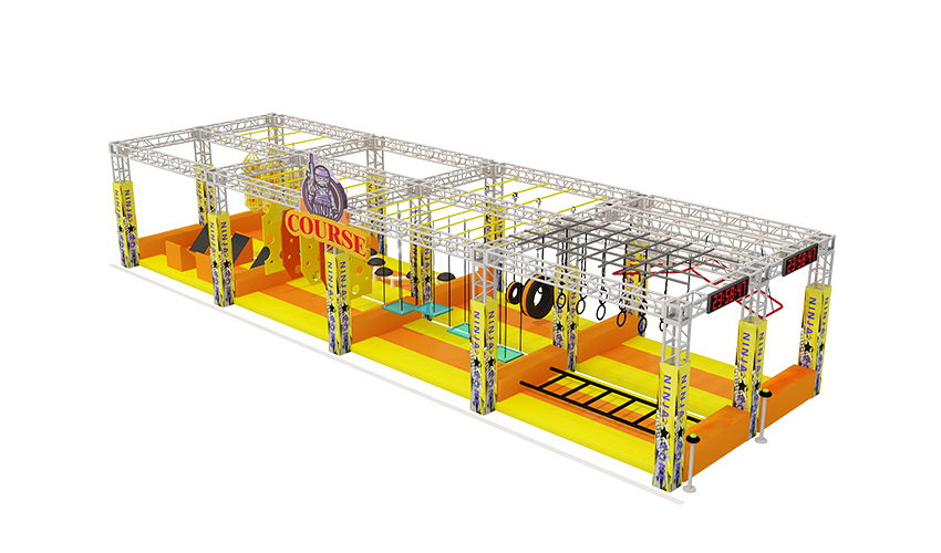 kids ninja warrior obstacle course ? Ninja Warrior Courses | Bluejayset Playground Heaven