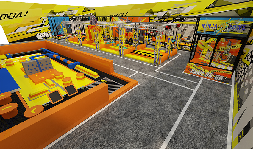 kids ninja warrior obstacle course ? Ninja Warrior Courses | Bluejayset Playground Heaven
